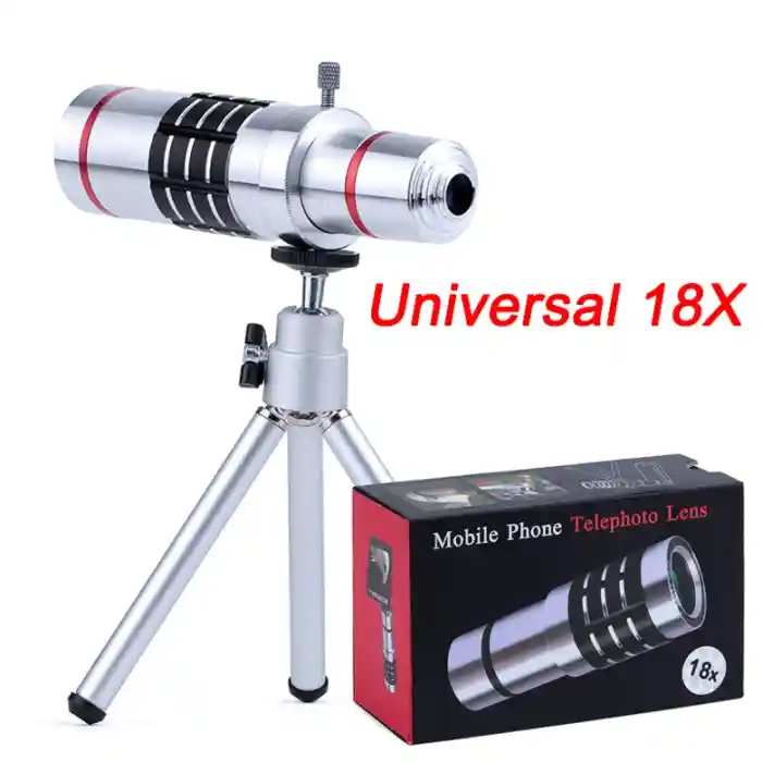 18X Mobile Zoom Lens with Tripod Stand For Mobile
